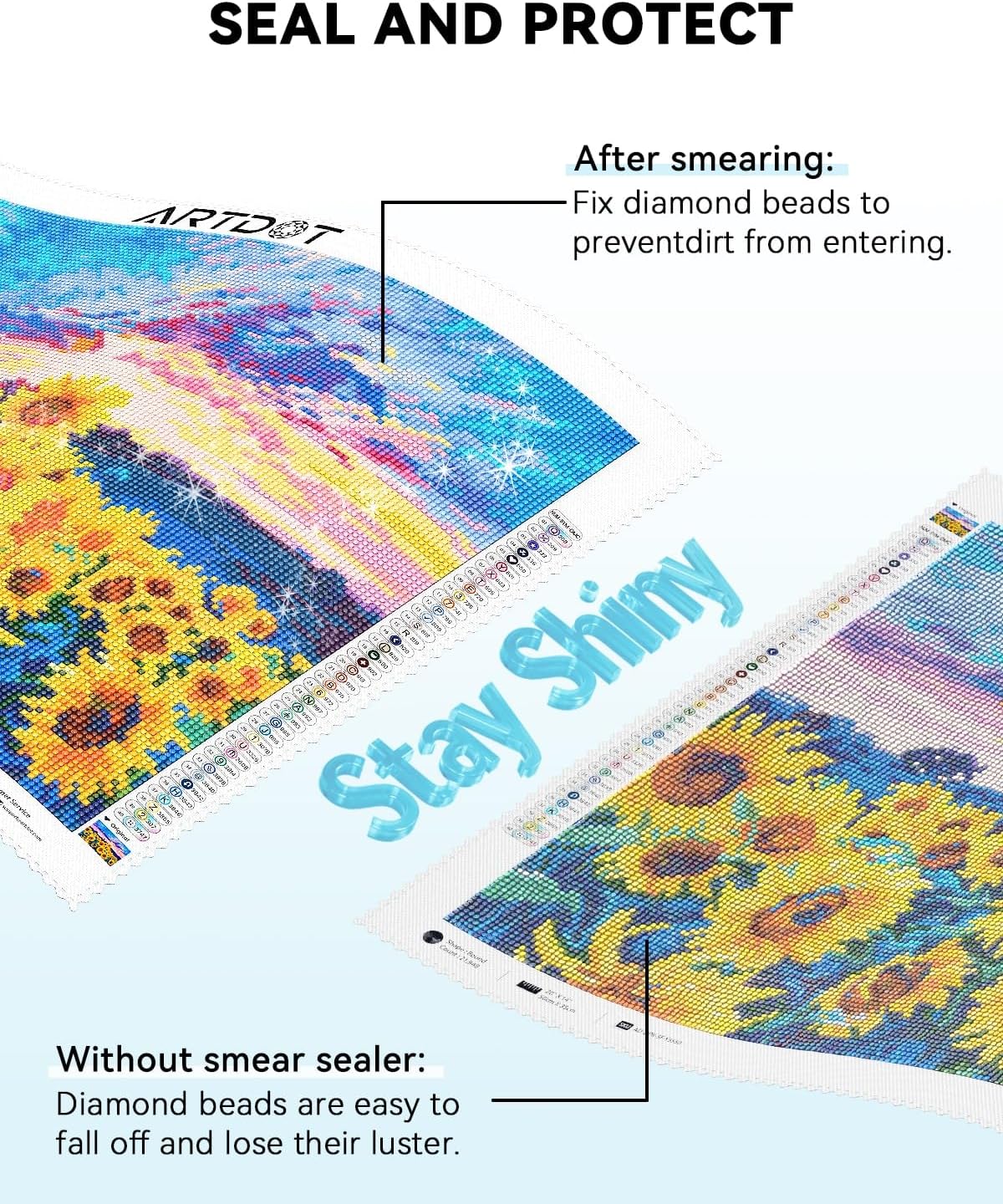 16 oz/480 ml Diamond Painting Sealer Kits - ARTDOT
