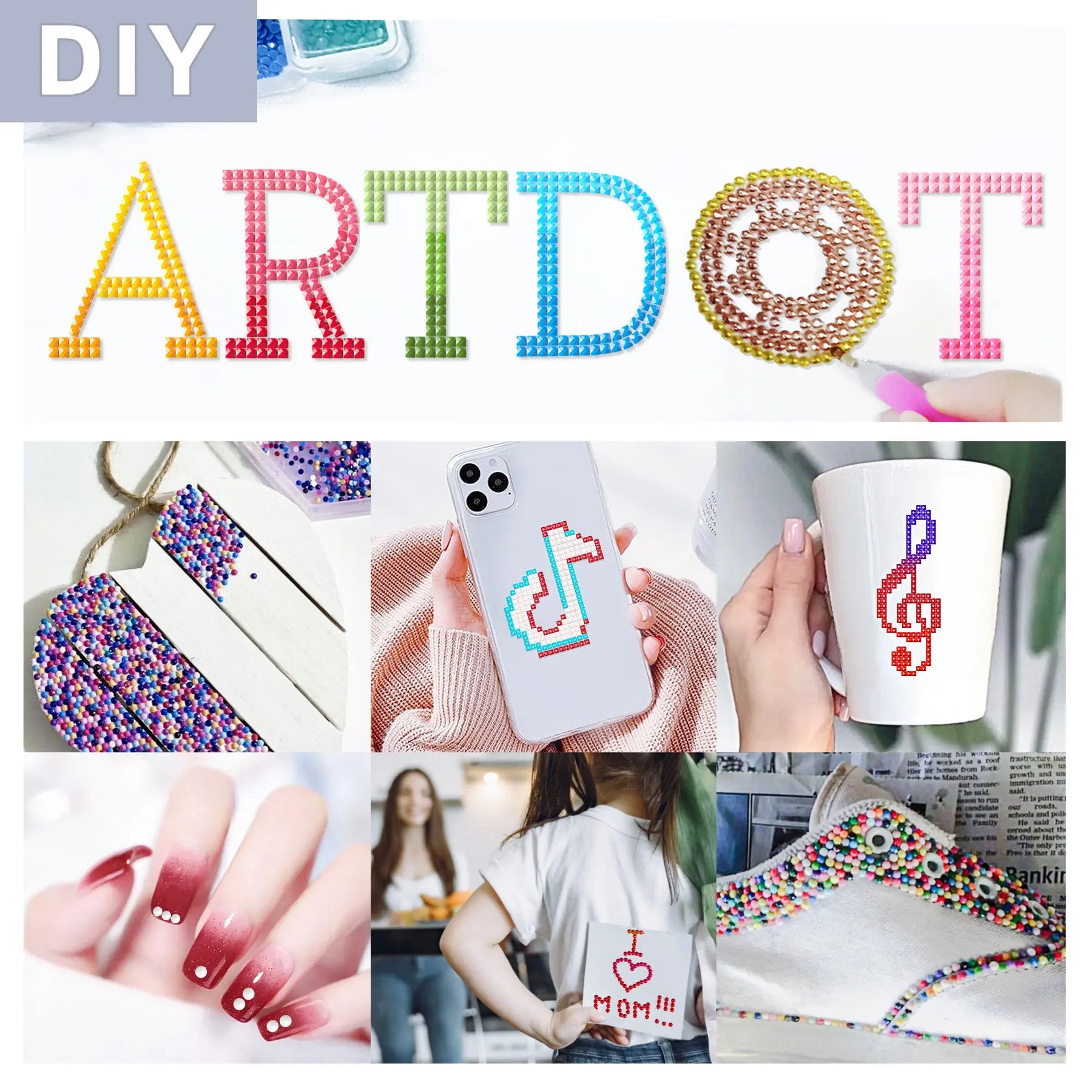 5D Diamond Painting Drills(445000 Pieces) - ARTDOT
