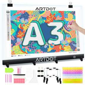 A3 Size Light Pad for Diamond Painting（ALD）