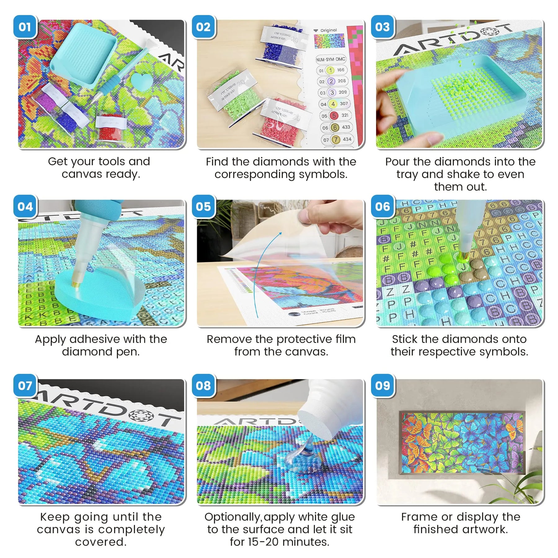 Butterfly Diamond Painting Kits - ARTDOT