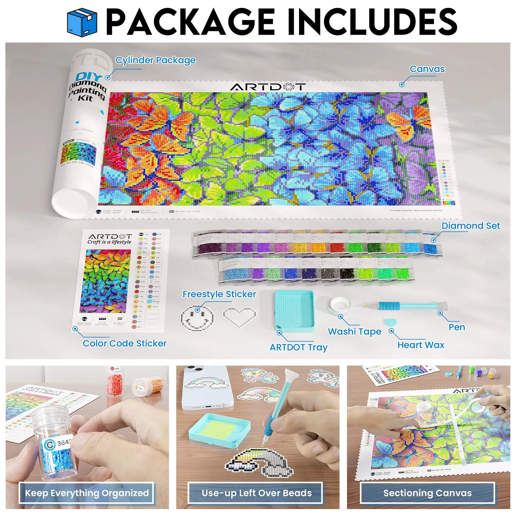 Butterfly Diamond Painting Kits - ARTDOT