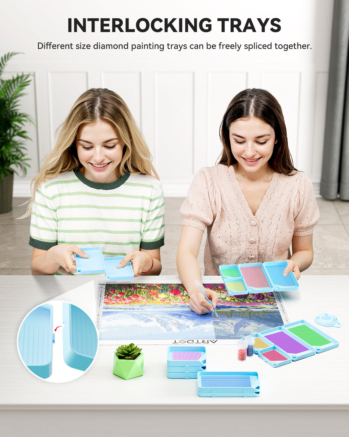 Diamond Painting Trays Kit - ARTDOT