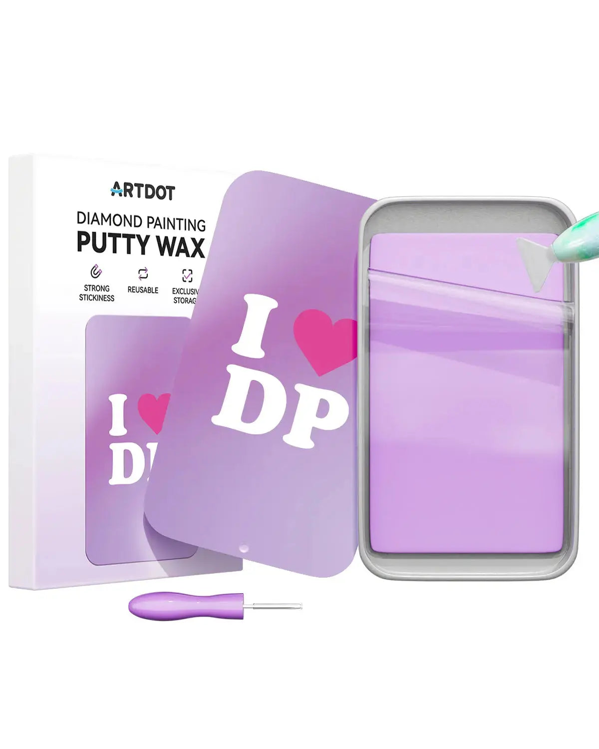 Strong Adsorption Putty Wax for Diamond Painting Kit