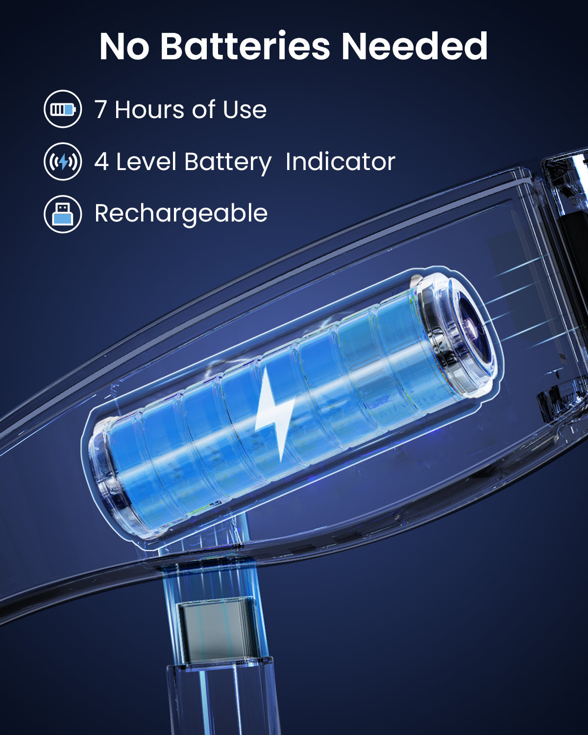 Magnifying Glass with Light battery charging