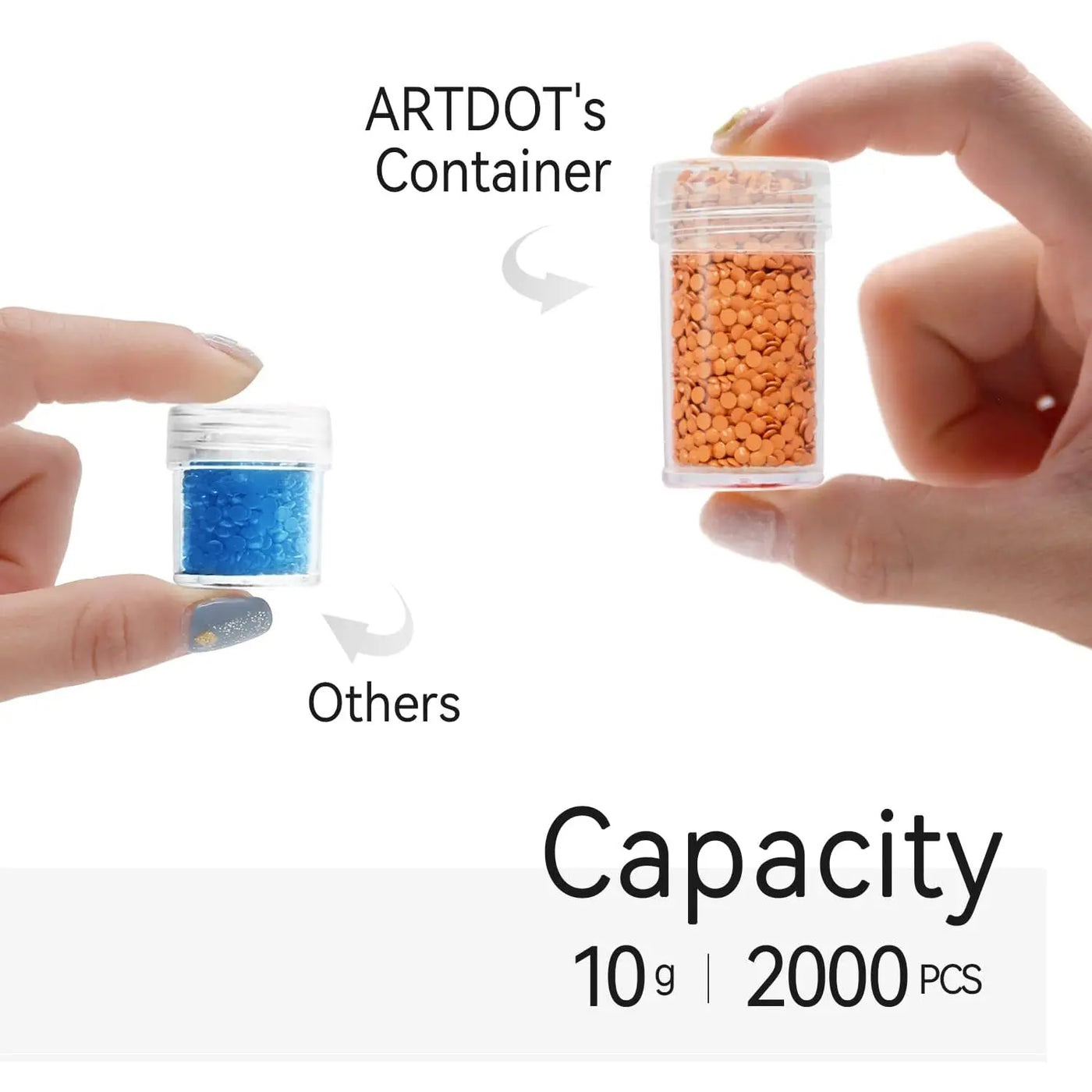 Large Size 120 Containers Diamond Painting Storage Case - ARTDOT