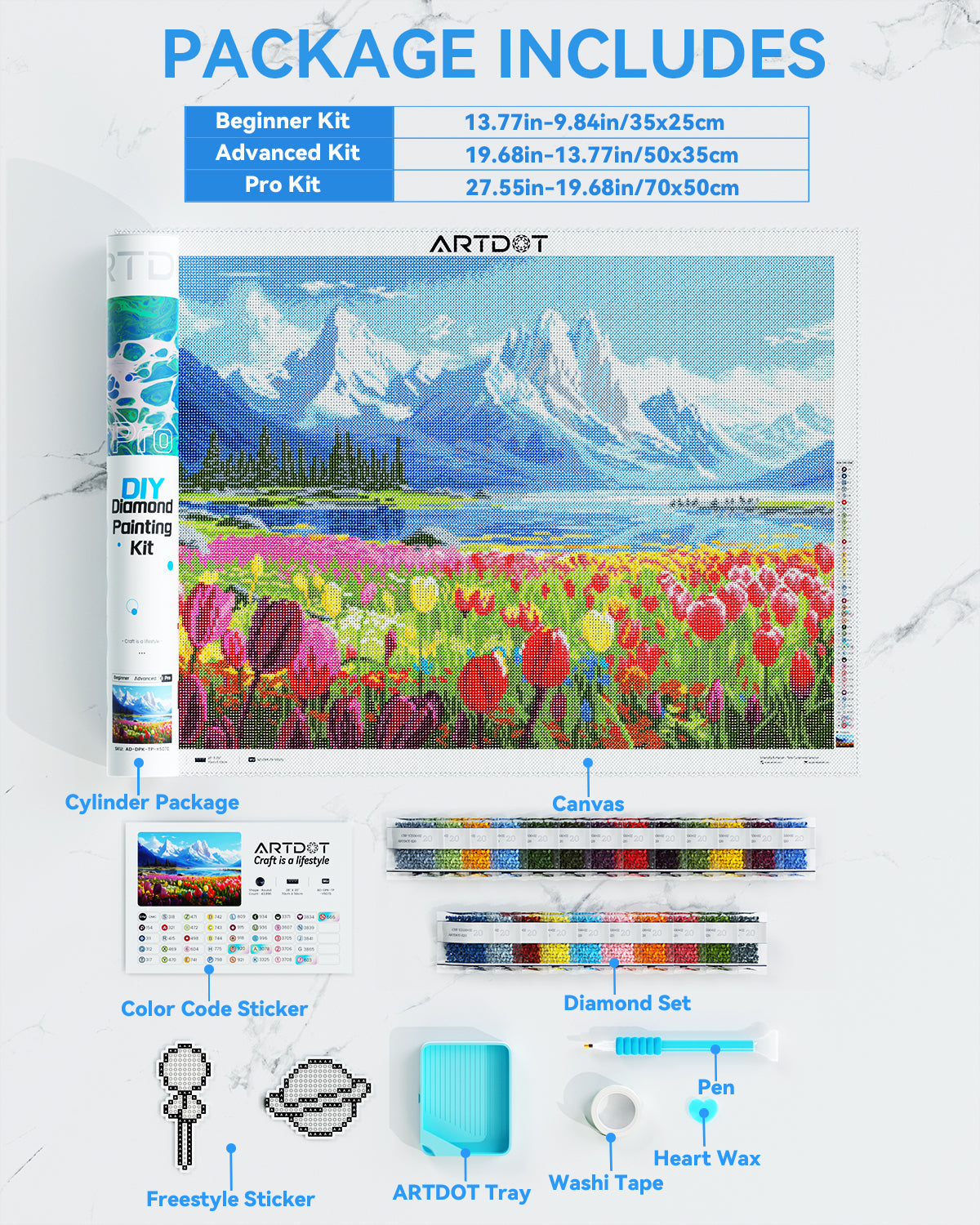 The tulip diamond painting kits