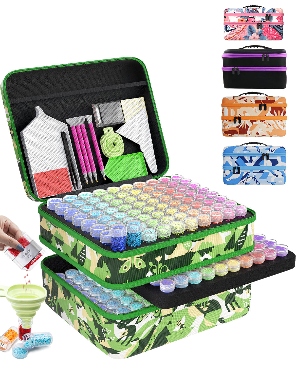 X-Large Size 240 Containers Diamond Painting Storage Case - ARTDOT