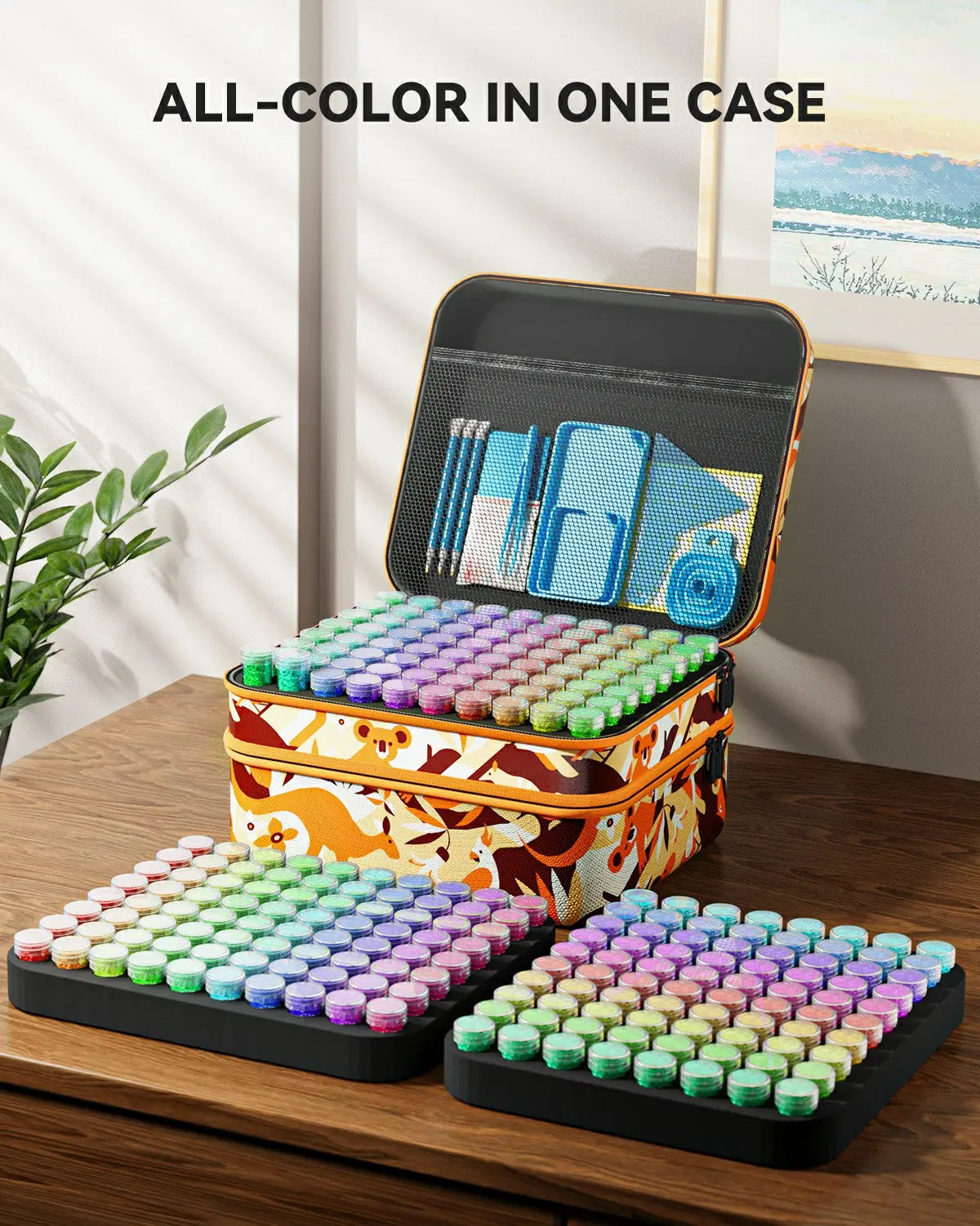Medium Size 240 Containers Diamond Painting Storage Case - ARTDOT