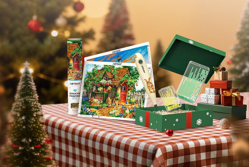 Guide des cadeaux de Noël : Kits de broderie diamant