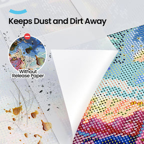 300-Piece Diamond Painting A7 Release Paper Kit