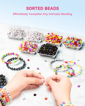 Artistic Flat Clay Beads Beading Creations