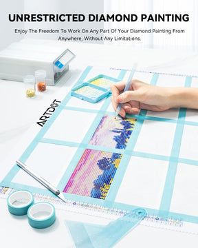 Kit Diamond Painting Accessoires Stylo Broderie au Diamant Pince Épilation Plateau en Plastique Colle Étui Nail Art Kit Diamond Painting Accessoires Stylo Broderie au Diamant Pince Épilation Plateau en Plastique Colle Étui Nail Art