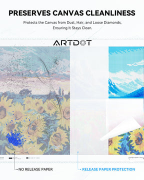 200-Piece Diamond Painting Release Paper Kit