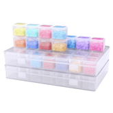 28 Grids Diamond Painting Storage Box ( 2 Packs ) - ARTDOT