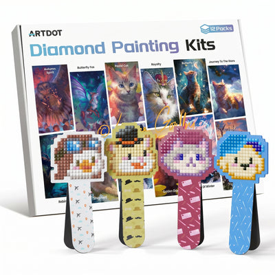 Bundle with Fantastic Animal 12-canvases kit