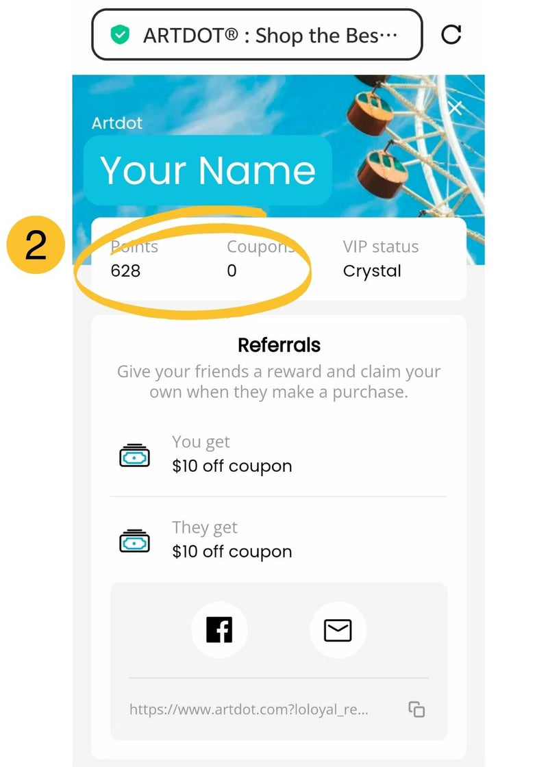 Rewards for Members - Join & Get Various of Rewards! | ARTDOT®