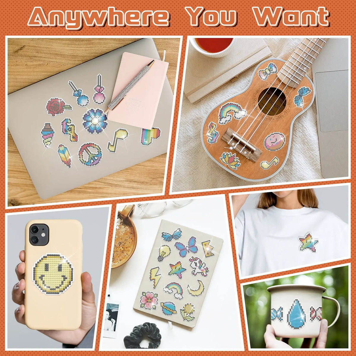 Diamond Sticker Photo Project DIY Diamond Painting Stickers Kits for Beginners & Kids | ARTDOT®