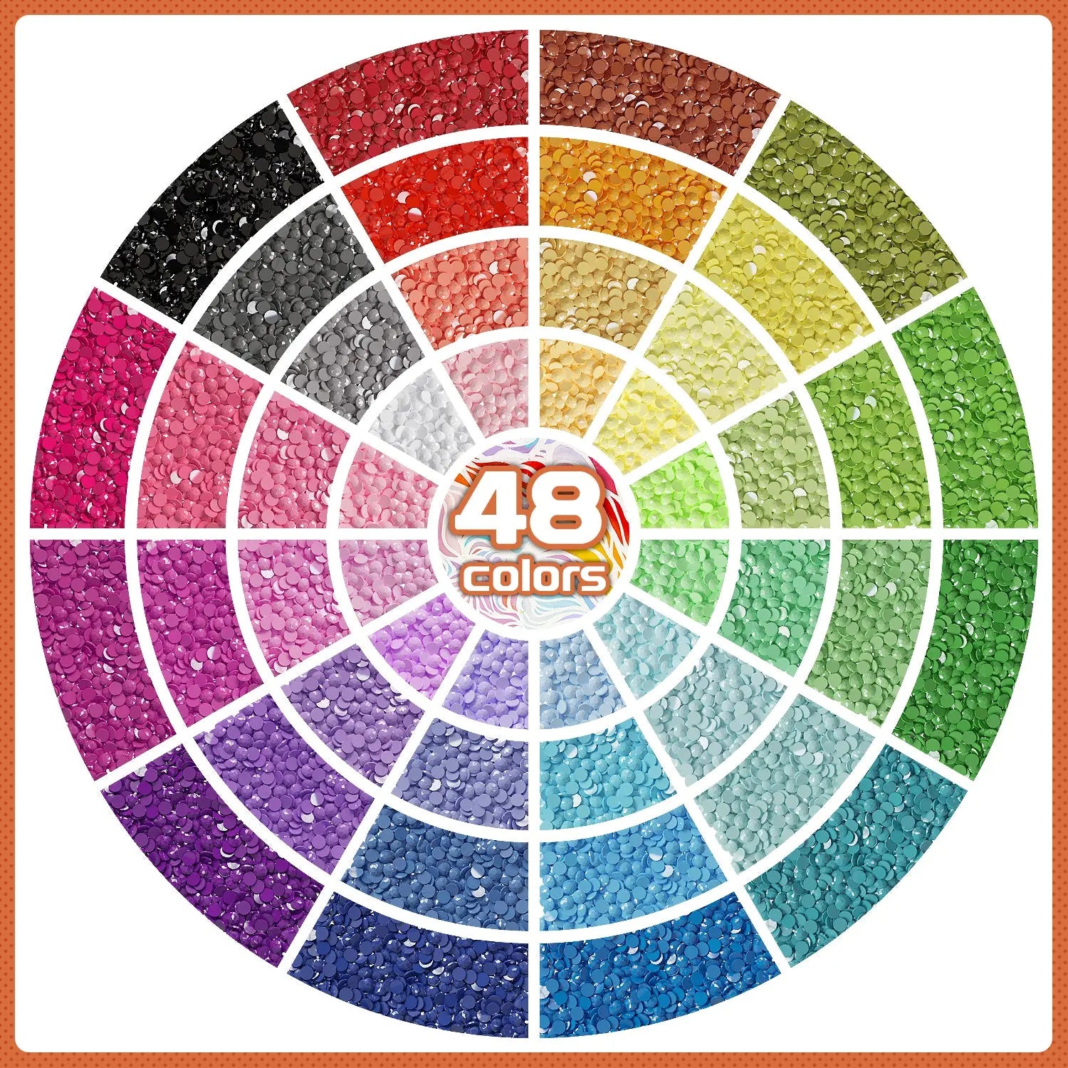38 Freestyle Diamond Painting Stickers Kits - ARTDOT