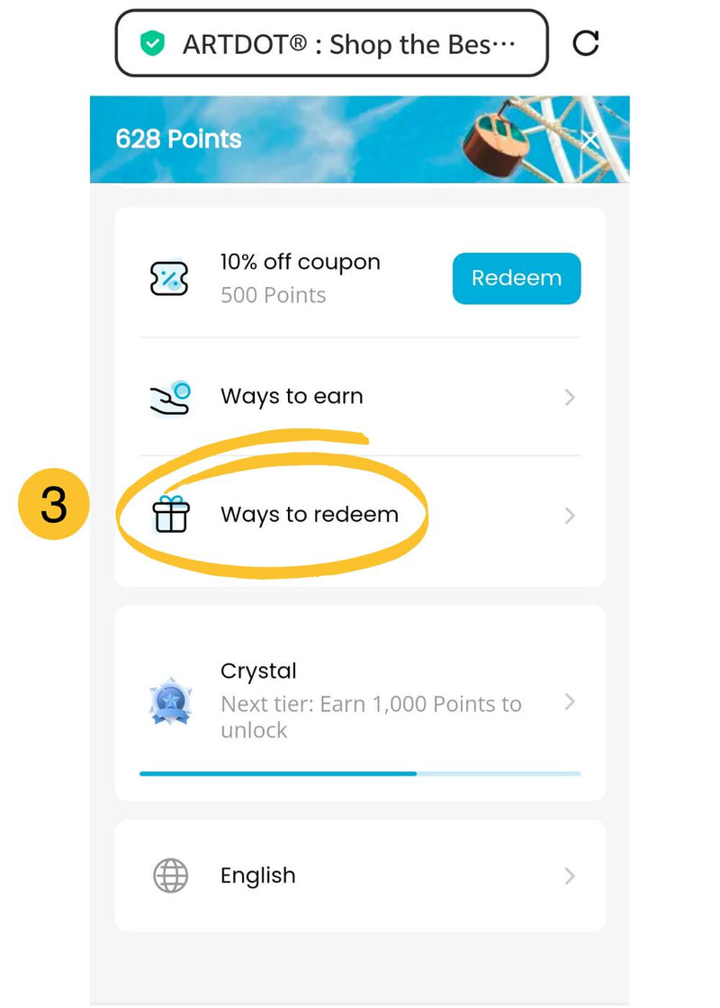 Rewards for Members - Join & Get Various of Rewards! | ARTDOT®
