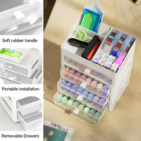Bundle Sale 4 Drawers Multi-function Diamond Painting Containers
