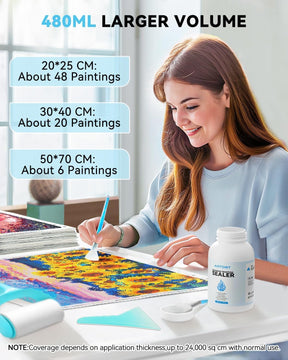 16 oz/480 ml Diamond Painting Sealer Kits - ARTDOT