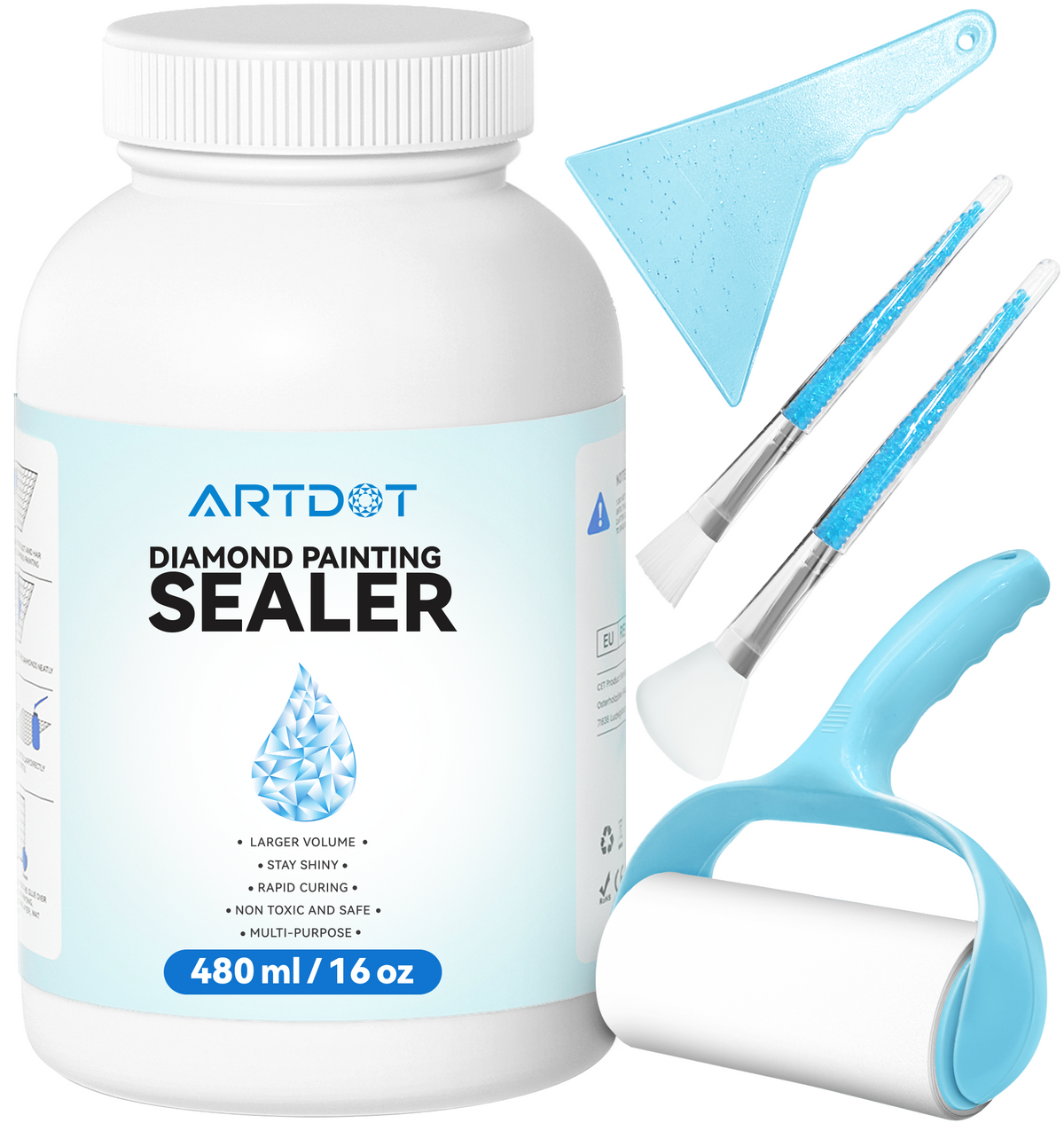 16 oz/480 ml Diamond Painting Sealer Kits - ARTDOT