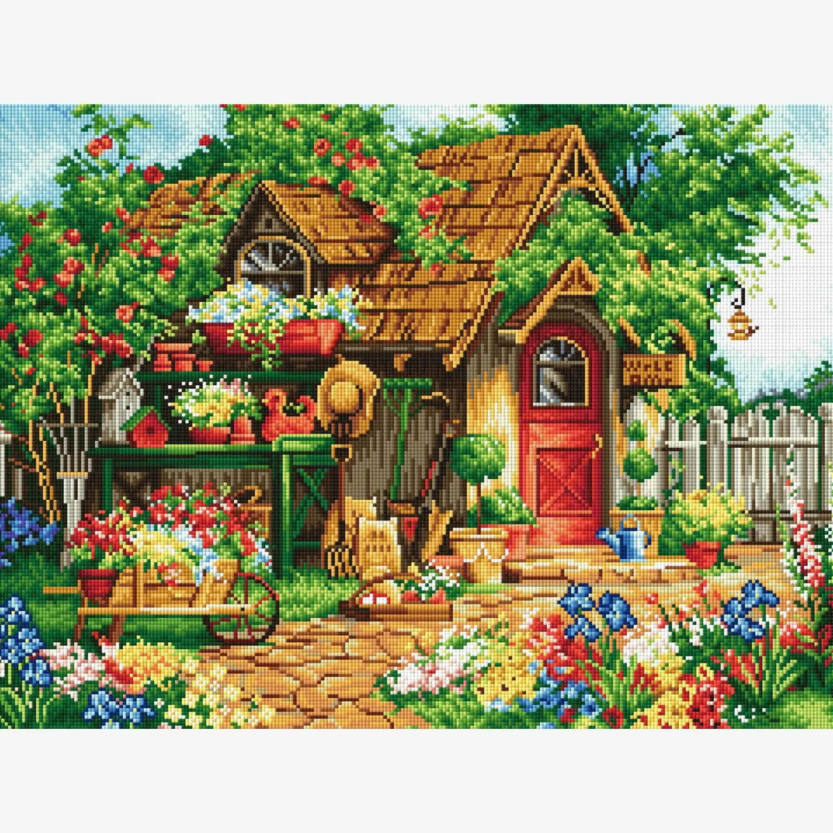 60 Pcs Trays with Lid + Gardener's Haven DPK ARTDOT