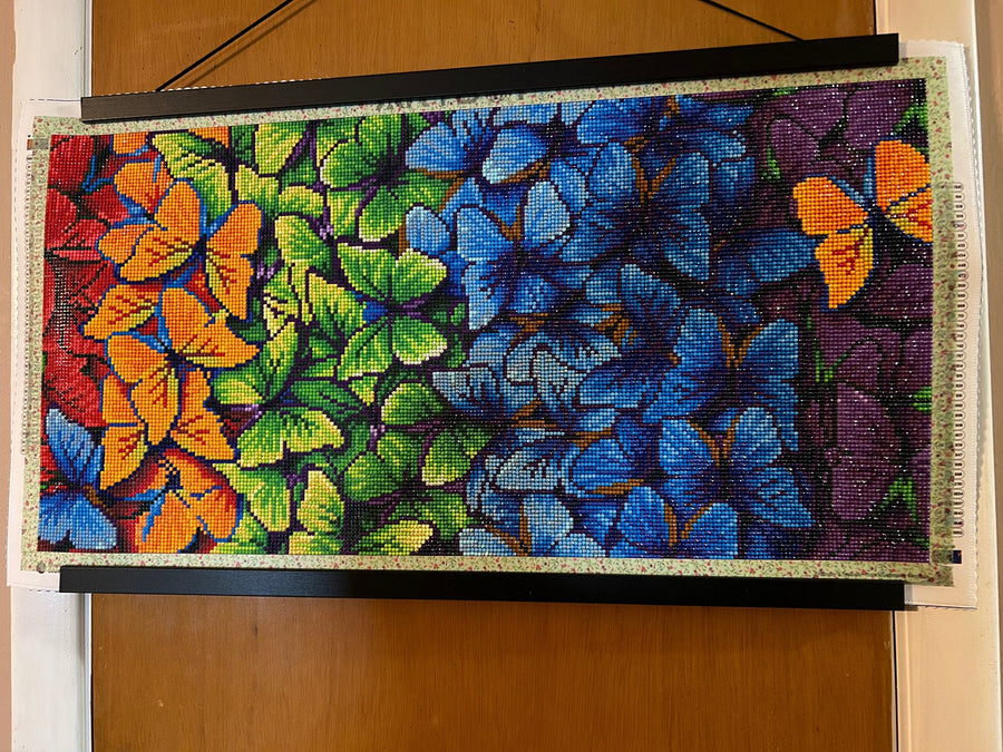 I thought I’d share my first ArtDot painting. I finished it at the end of 2023. I love the color shifting!