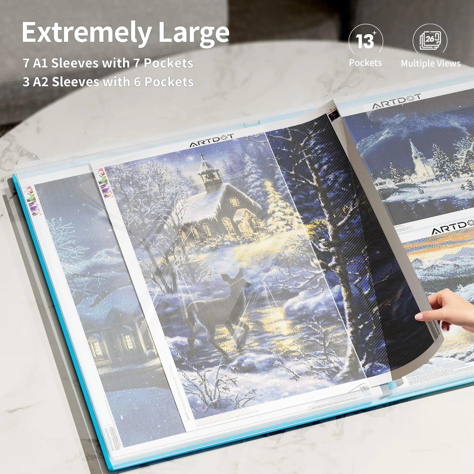 A1 Size Diamond Painting Folder Book