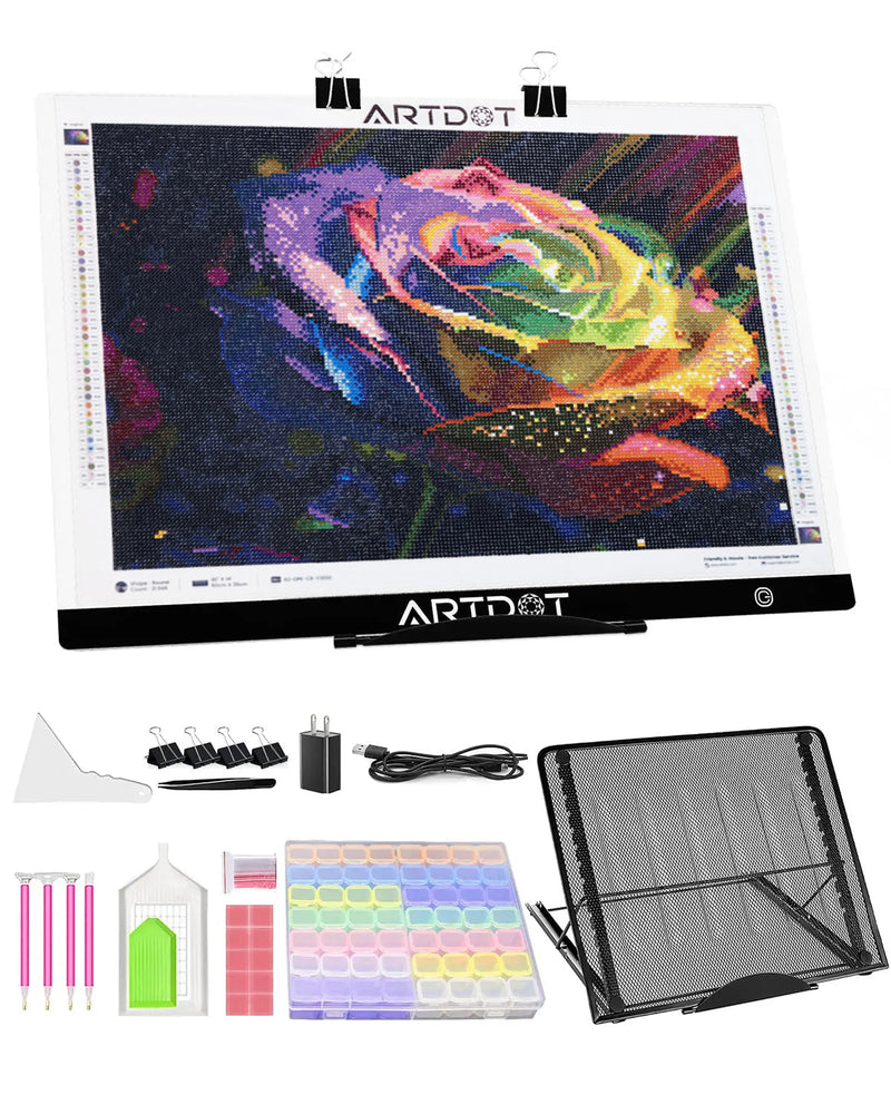 The Best Light Pad for Diamond Art and Diamond painting | ARTDOT