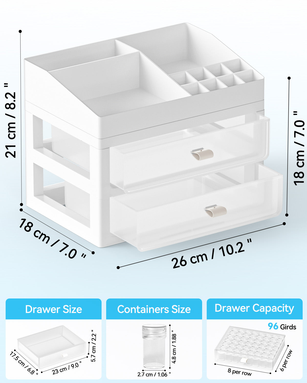 Multi-function Storage Containers for Diamond Painting