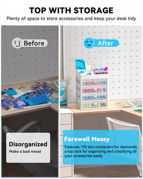 Multi-function Storage Containers for Diamond Painting