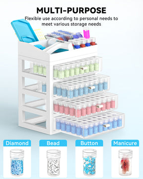 Multi-function Storage Containers for Diamond Painting