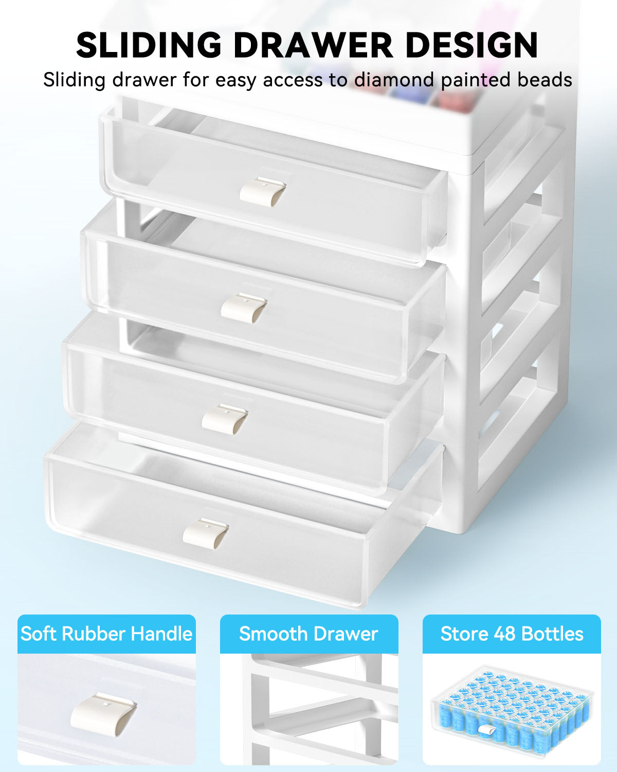 Multi-function Storage Containers for Diamond Painting