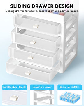 Multi-function Storage Containers for Diamond Painting