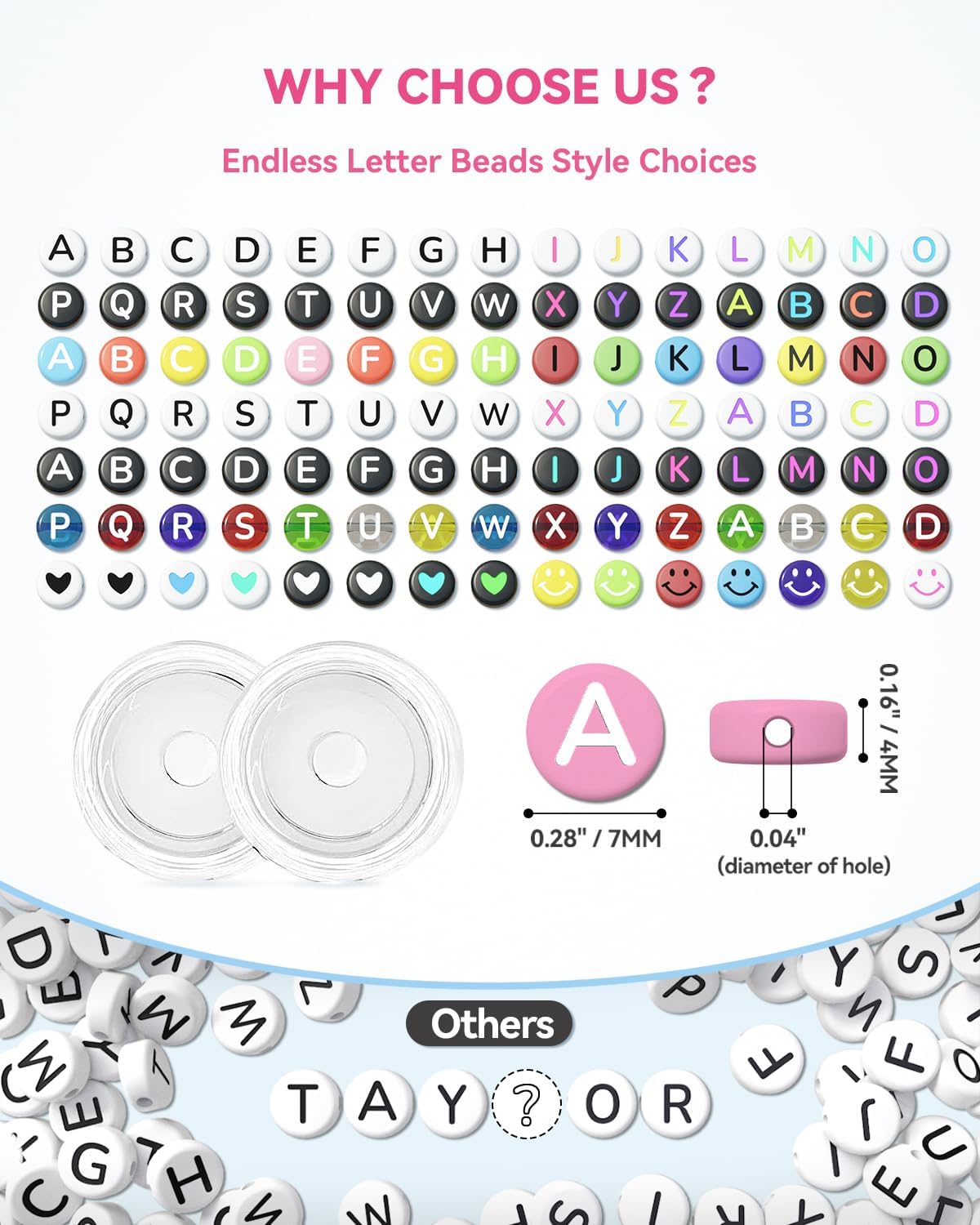 Artistic Letters Beads Beading Creations