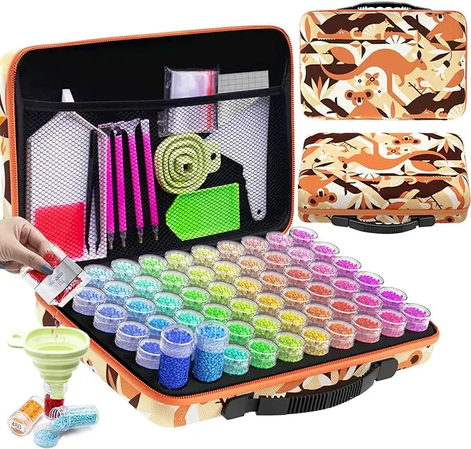 Hot 30 Grids Large Diamond Painting Storage Tools Containers
