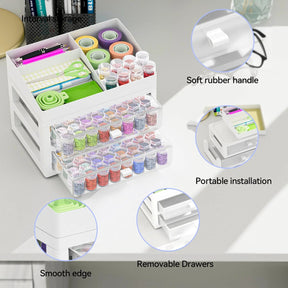Bundle Sale 2 Drawers Multi-function Storage Containers for Diamond Painting