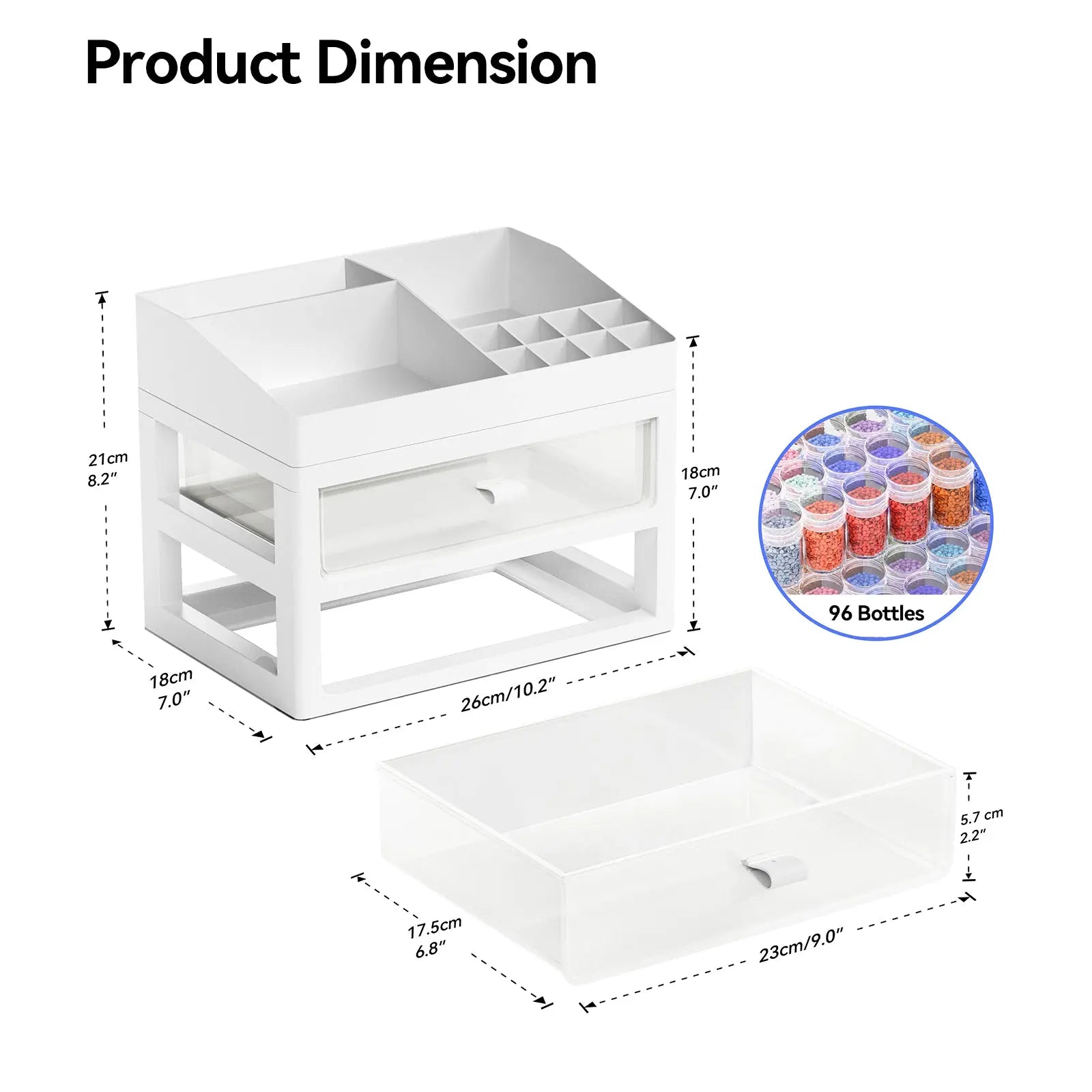 Bundle Sale 2 Drawers Multi-function Storage Containers for Diamond Painting