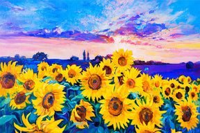 Bundle Sale Sunflowers in Twilight
