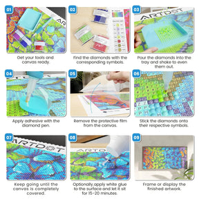 Bundle-Verkauf: Advanced Butterfly Diamond Painting Kits