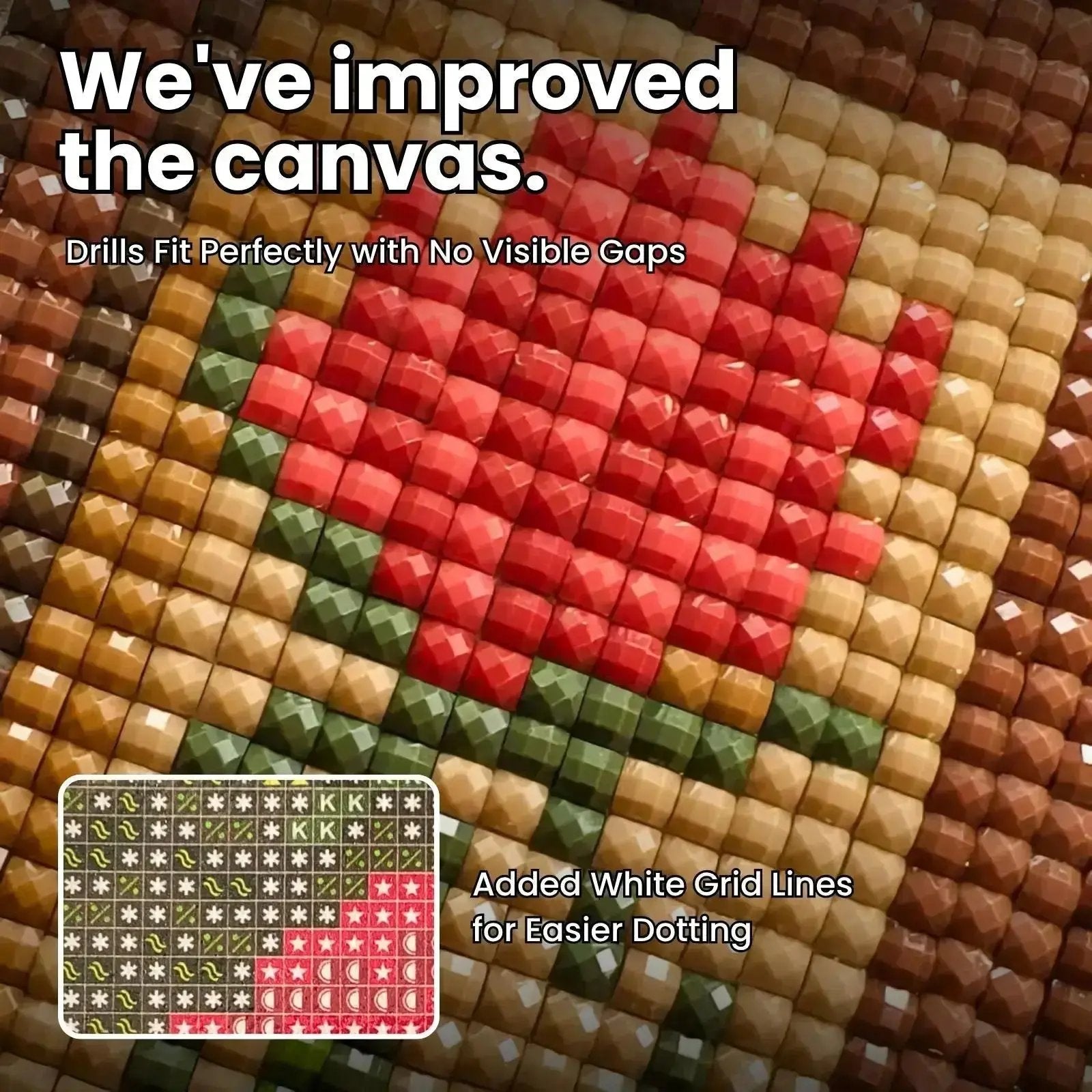 居心地の読書、大型牧歌的なダイヤモンドペインティングキット（正方形ドリル、18×26.5インチ）