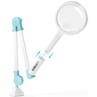Detachable Magnifying Glass Lamp with Clamp ARTDOT