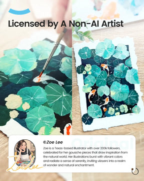 Artdot 12 Diamond painting kit - Licensed by artist