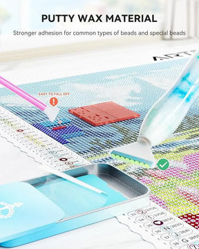 Strong Adsorption Putty Wax for Diamond Painting Kit - ARTDOT