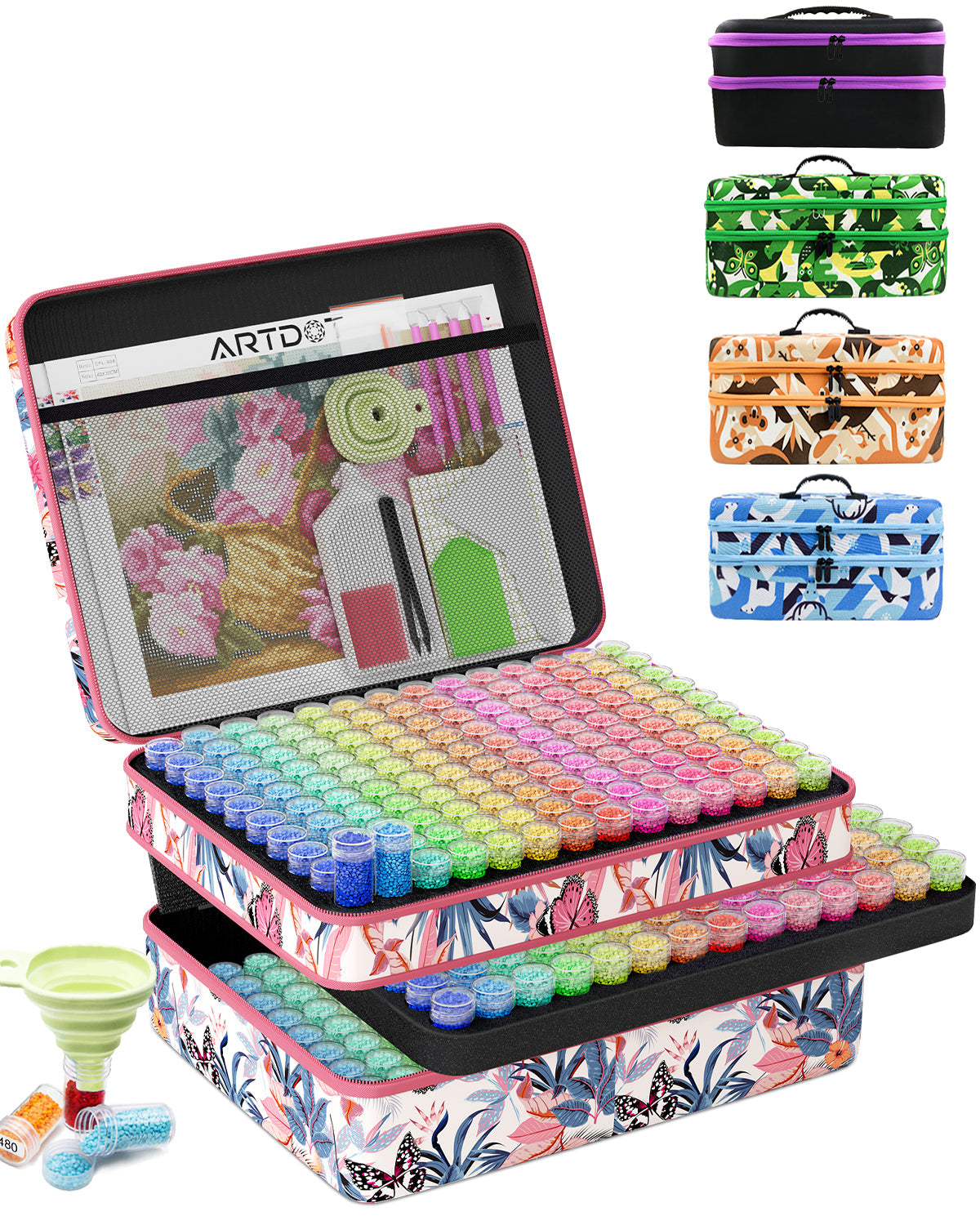 Flower Diamond Painting Storage Case - ARTDOT
