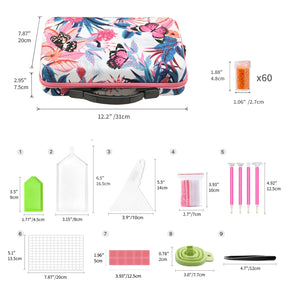 Flower Diamond Painting Storage Case - ARTDOT
