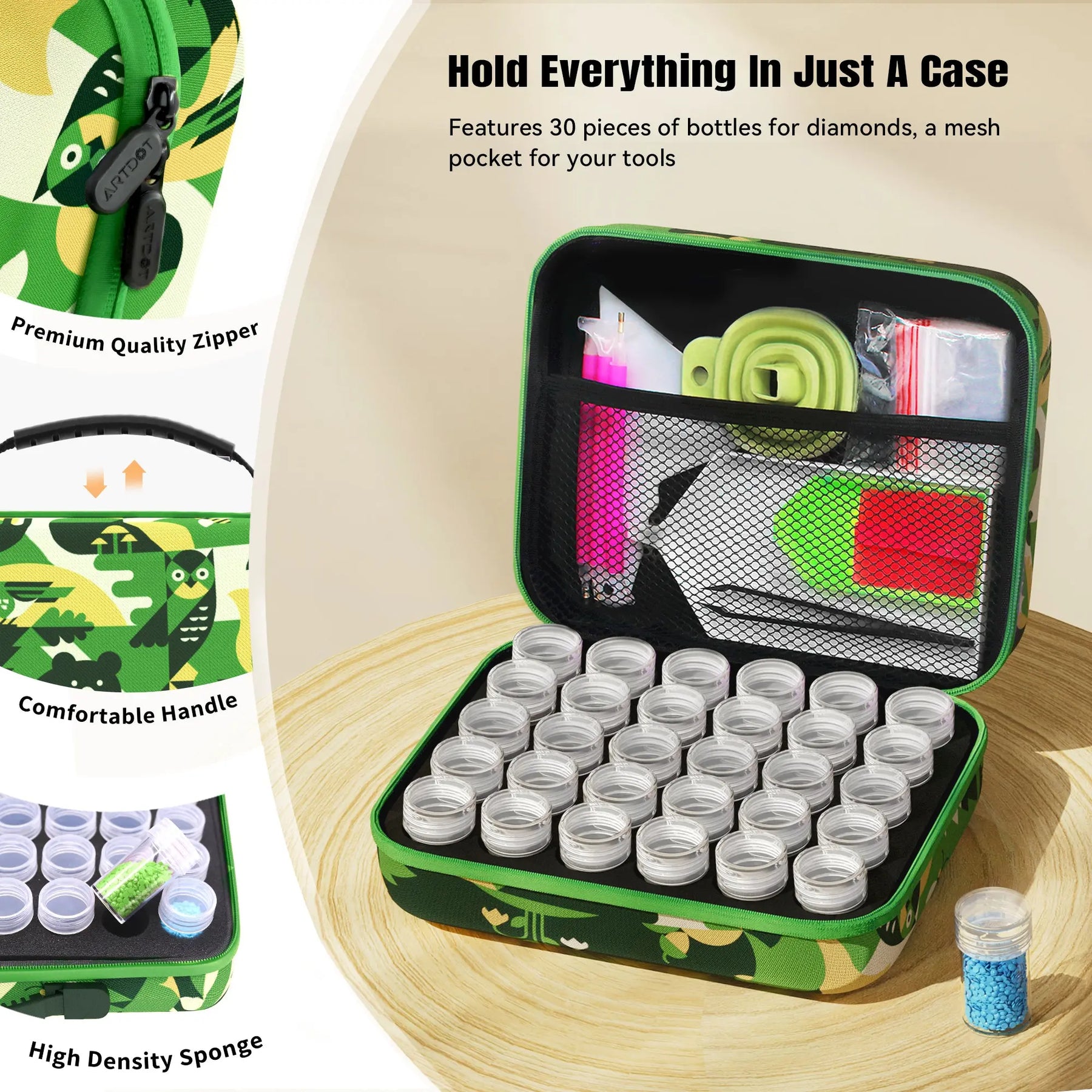 Forest Diamond Painting Storage Case - ARTDOT