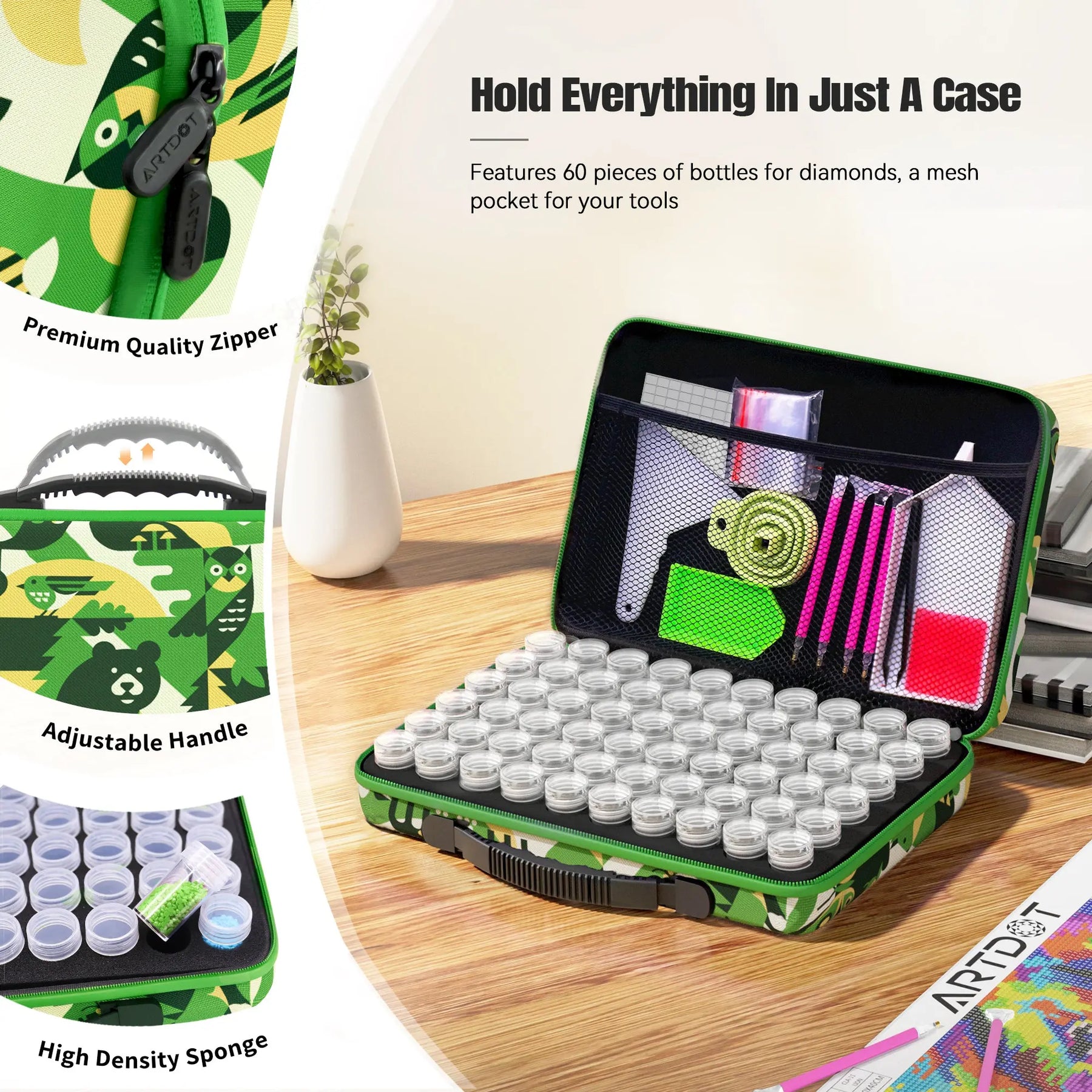 Forest Diamond Painting Storage Case - ARTDOT