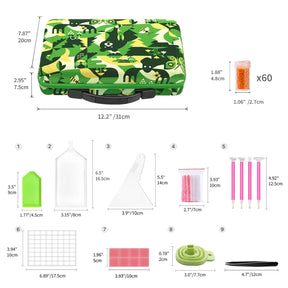 Forest Diamond Painting Storage Case - ARTDOT
